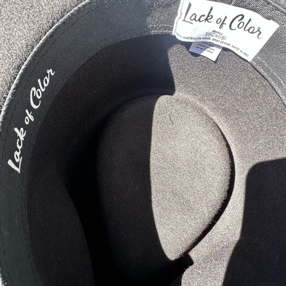 Black Lack of Color Mirage hat - Picture 2 of 2